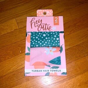 Turban hair towels
